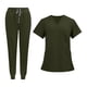 thumbnail image 3 of Conjunto de Uniforme para Enfermería, Trajes de Trabajo de Enfermería, Pantalones Superiores de Enfermera, Ropa de Trabajo Cómoda para Peluquero de Ma XL, 3 of 8