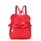 thumbnail image 1 of KL928 Mini mochila linda con lunares y lazo para niñas, mochilas pequeñas, bolso de hombro convertible, bolso para mujer, 1 of 5