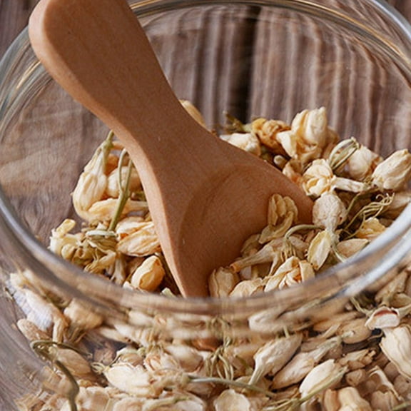 WEAVILUX 4-Piece Wooden Rice Spoon Set Small Kitchen Cooking Utensils for Everyday Use