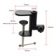 thumbnail image 2 of 2 pack Universal Shape Table Mounting Clamp for Microphone Suspension Boom Scissor Arm Stand Holder with Adjustable Positioning Screw, Fits up to Desktop -Black, 2 of 5