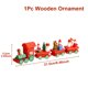 thumbnail image 3 of Wooden/Plastic Train Merry Christmas Ornament Christmas Decorations For Home 2024 Xmas Gifts Noel Natal Navidad New Year 2025, 3 of 5