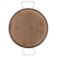 thumbnail image 1 of Sofa Arm Clip On Tray, Wood Couch Arm Table Folding Portable Multifuntional  for Food, 1 of 7