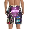 thumbnail image 3 of Invader Zim Men's Beach Shorts Swim Trunks Casual Quick Dry Board Shorts Swimwear with Mesh Lined and Pockets, 3 of 8