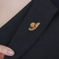 thumbnail image 2 of Diamond exquisite three-dimensional brooch Suit coat accessories pin creative personality, 2 of 3