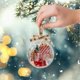 thumbnail image 5 of Funny Mini Packages Clear Ornaments Ball, 3.5in/90mm Christmas Tree Decoration, 5 of 5