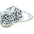 thumbnail image 5 of Melton Girls Fashion Glitter Leopard Flat Sandals, 5 of 7