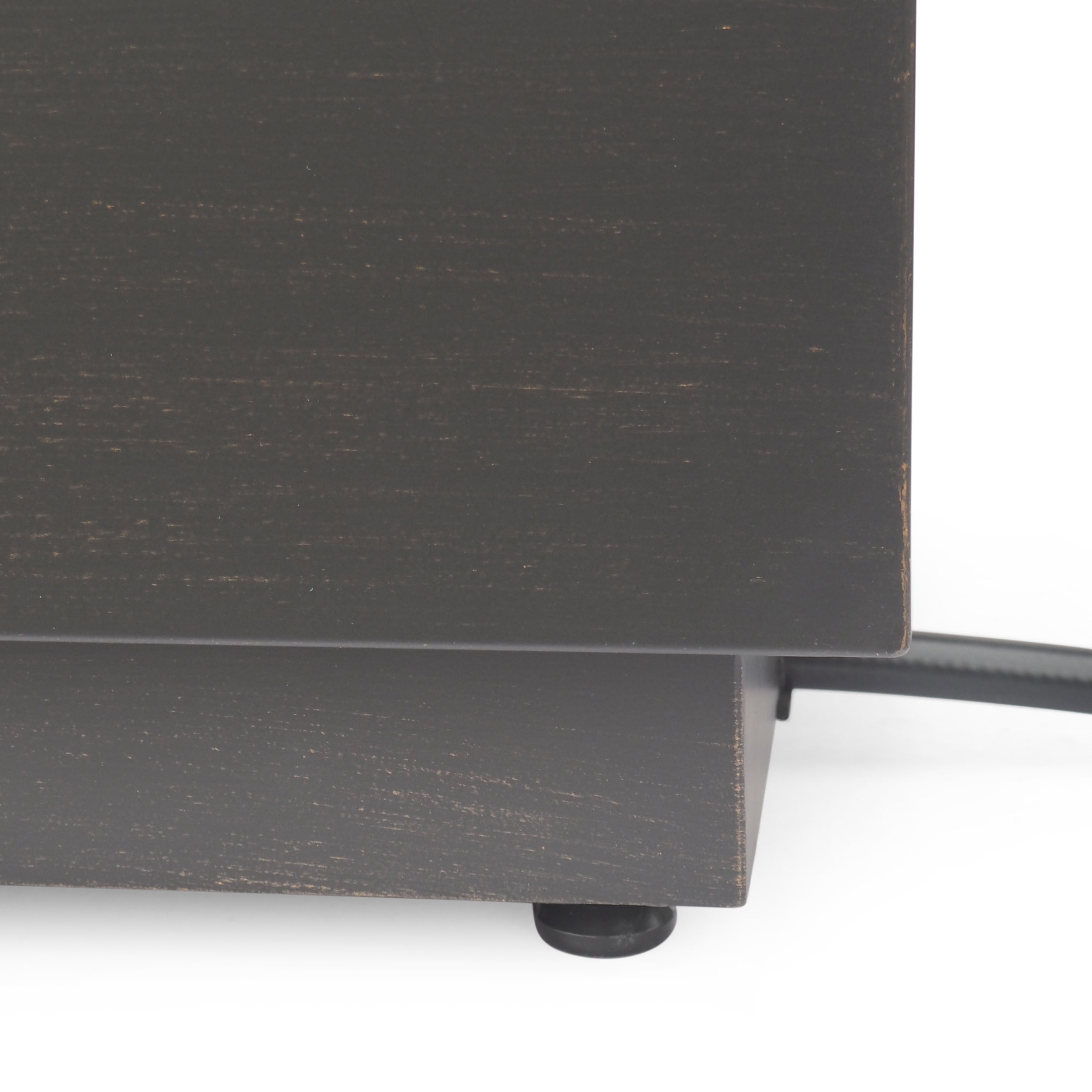 Reign Metal Outdoor 50,000 BTU Square Fire Pit (No Tank Holder), Brushed Brown