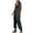 E, variant on Women's Sleeveless Hooded Overalls - Adjustable Straps, Wide Leg, Pockets, Casual/Travel, Button Closure (S-XXXL)