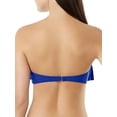 thumbnail image 4 of No Boundaries Juniors Solid Flounce Bandeau Bikini Top, 4 of 8