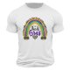 thumbnail image 1 of Casual Summer Tops Carnaval Impreso de Manga Corta Cuello Redondo, Poliéster Ligero para la Fiesta de Verano de Primavera, 1 of 9