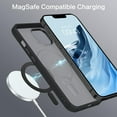 thumbnail image 4 of for iPhone 14 Magnetic Case, iPhone 13 Case with Magnetic Invisible Stand [Magsafe Support] [Military Protection] Shockproof Protective Slim Phone Case Cover for iPhone 13/14 6.1"-Black, 4 of 15