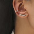 thumbnail image 1 of Pendientes de clip con forma de botón para mujer Q,E01780, 1 of 3