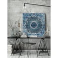 thumbnail image 6 of Marmont Hill Morrocan Blue White Wood Wall Art, 40" x 40", 6 of 7