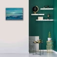 thumbnail image 6 of Epic Graffiti 'Blue Ciel' by Victoria Jackson, Canvas Wall Art, 26"x18", 6 of 8