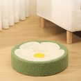 thumbnail image 3 of Round Cat Scratching Pad Sisal Weave Scratcher Claw Grinder Furniture Protector Cats Training Toys, 3 of 9