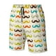 thumbnail image 4 of Fotbe Colorful Mustache Trajes de Baño Estampados para Hombre, Shorts de Verano de Secado Rápido, Ropa de Playa, Bañadores-X-Large, 4 of 6