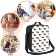 thumbnail image 5 of Lsque Dachshund Dog Lunch Bag Lunch Box for Women Men Reusable Insulated Lunch Tote Bag,Leakproof Thermal Cooler Sack Food Handbags Case High Capacity, 5 of 9
