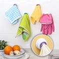 thumbnail image 2 of Wabjtam 4pcs Kitchen Dish Cloth Holders Bathroom Towel Storage Supplies Kitchen Durable Towel Holders Towel Hanging, 2 of 5