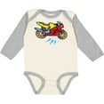 thumbnail image 3 of Inktastic Crotch Rocket Motorcycle Boys or Girls Long Sleeve Baby Bodysuit, 3 of 5