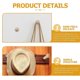 thumbnail image 2 of 12 Pcs Wall Wooden Hooks Clothes Hat Hangers Coats Hooks Keys Hanging Hooks, 2 of 3