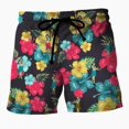 thumbnail image 2 of TIMIFIS Mens Hawaiian Short Sleeve Shirt Suits Flower Print Suits Tropical 2PC Sets Button Down Shirts And Shorts OutfitFall, 2 of 5
