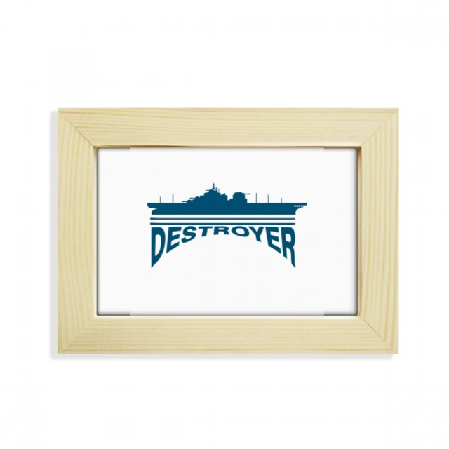 Destroyers Strike Enemy Militarily Desktop Decorate Photo Frame Picture Art Painting 5x7 inch