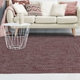 thumbnail image 7 of BNM Indoor/ Outdoor Multihued Rug, 6' x 9', Brick- White, 7 of 7