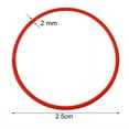 thumbnail image 6 of 200 Pieces No-metal Hair Elastics Hair Ties Ponytail Holders Hair Bands, 6 of 7