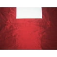 thumbnail image 4 of Red wine color silk embroidered dupioni 54quot; by the yard, 4 of 4
