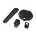 thumbnail image 2 of 1 Kit de 3 Tapas de Tipo Accesorio de Motos Coches de Aluminio de para Glide 2008-13 de Negro, 2 of 6