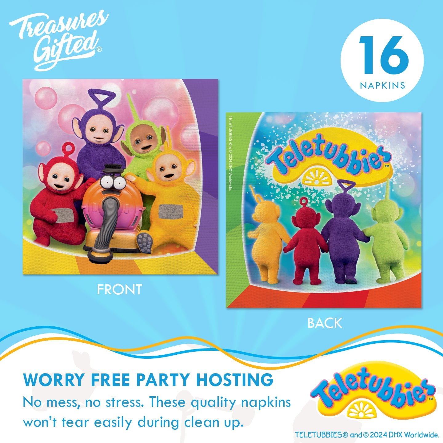 Teletubbies Party Decorations Ultimate Set for 16 Guests