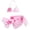 A#05-Pink, variant on Bathing Suit for Teens 3 Piece Floral Bikini Set Halter Triangle Top Mid Waist Bottom Wrap Skirt, Pink 11-12 Years