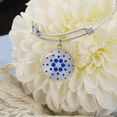thumbnail image 4 of Cardano (ADA) Bracelet Stainless Steel or 18k Gold Circle Bangle, 4 of 7