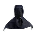 thumbnail image 1 of Capucha de soldadura de tela vaquera con cubrecuello y hombros para hombres y mujeres, cómoda para trabajar Estilo A, 1 of 8