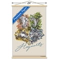 thumbnail image 3 of The Wizarding World: Harry Potter - Flower House Crest Wall Poster with Wooden Magnetic Frame, 22.375" x 34", 3 of 5