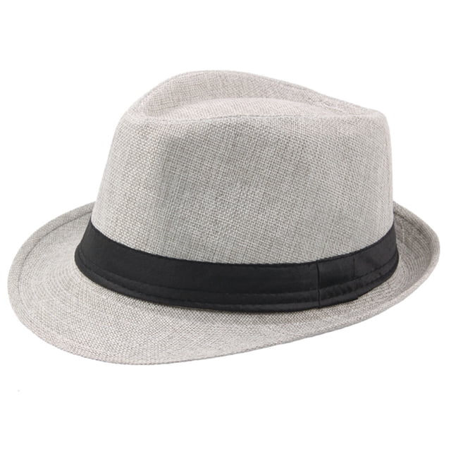 Breathable Outdoor Jazz Baseball Cap Sun Hat Curly Straw Hat for Men Design Comfortable Fit Stylish Accessory