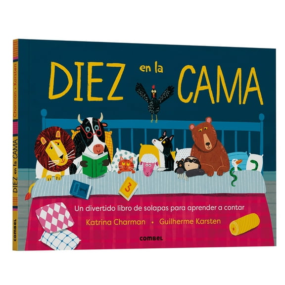 Diez En La Cama / Ten in the Bed, (Hardcover)