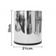 thumbnail image 4 of Bote Cesto De Basura Acero Inoxidable Oficina 5 Lts Elegante, 4 of 5