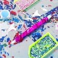 thumbnail image 3 of ensemble De Quinze Pices De Stylo De Forage De Point De Peinture De Diamant Bleu Ciel Profond Nouveau Stylo De Rsine, Ensemble De Combinaison De B, 3 of 5