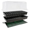 thumbnail image 3 of Jump Start Germination Hot House w/Heat Mat Hydroponic Flower Grow (2 Pack), 3 of 5