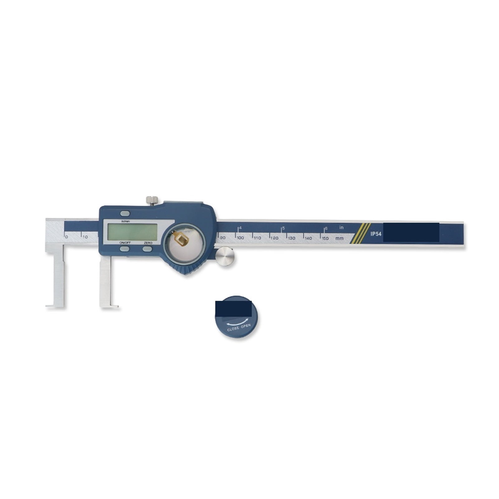 0.01 mm 22-150 mm stainless steel Inside Groove Digital Caliper With Flat points Caliper Measuring Tools
