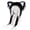 Black+white, variant on Plush Animal Hat Fursuit Furry Cat Ears Headwear Hood Winter Warm Cap Halloween Party Costume Cosplay Accessories,Cute Fursuit Headwear