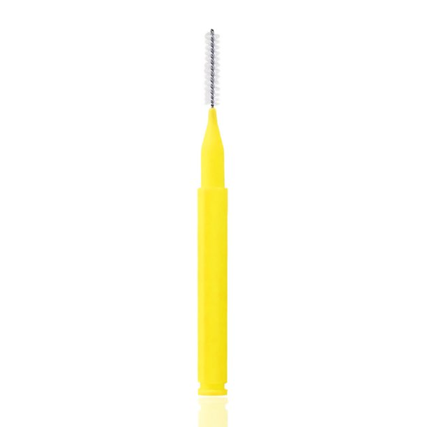 Ksruee 60PCS/Box Straight Handle Interdental Brush Cleaning Tooth Gap
