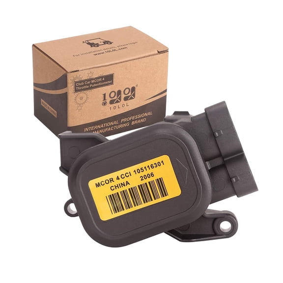 10L0L MCOR 4 Throttle Accelerator Potentiometer for Club Car DS Precedent 2012-up 105116301,103850401 MCOR 3