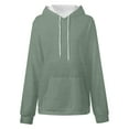 thumbnail image 5 of Lmnyox Oversized Hoodies for Women Long Sleeve Hooded Sweatshirts with Pocket Fall Loose Drawstring Pullover, 5 of 6