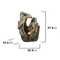 thumbnail image 5 of TREE TRUNK FOUNTAIN W/LED, 5 of 5