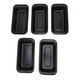 thumbnail image 2 of 5PCS Loaf Pan Carbon Steel Non Stick Bread Baking Mold Bakeware for Brownies Meatloaf Home Kitchen Dessert Shop, 2 of 5