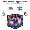thumbnail image 2 of Easter Foldable Toy Storage Baskets, Storage Bins with Handle, 10.8"x10.5"x10.6", Large Capacity, 2 of 6