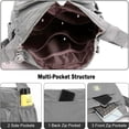 thumbnail image 6 of HDUTNGISN Roomy Multi - Pocket Women's Multifunctional Purses & Handbag,Shoulder,Crossbody & Tote Styles, 6 of 8