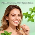 thumbnail image 3 of Eco-Friendly Floss Picks (100Pcs) - Plant Based Dental with Strong Toughness, Natural Tooth Flossers for Adults Daily Oral Cleaning & Gentle Gum Care, Mint Flavor, 3 of 4